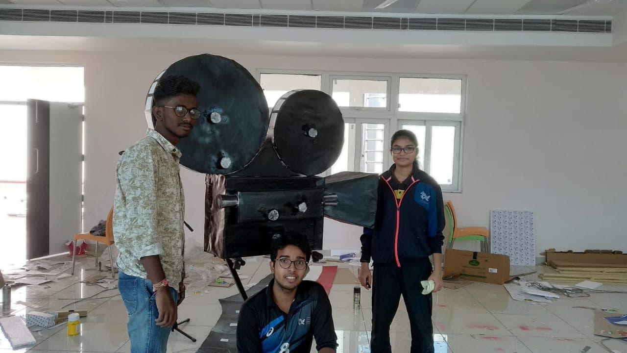 Art competition at IIT Jammu