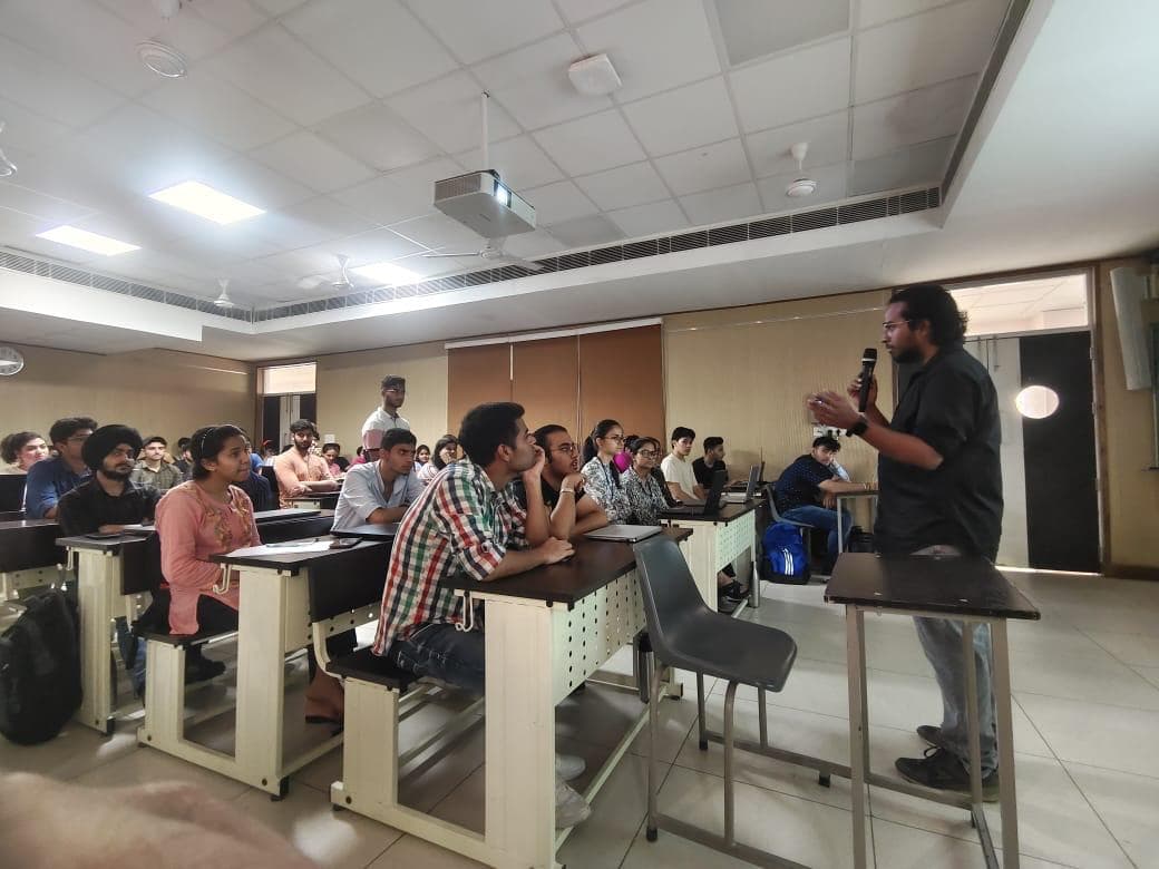 Sharing knowledge during a teaching session